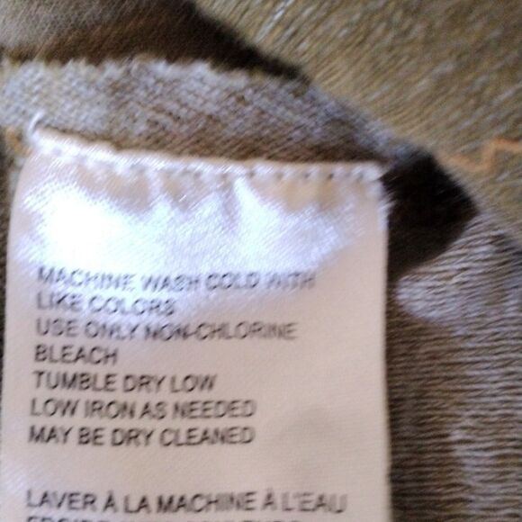 Free People Tribal Sage Green Top - Picture 9 of 11